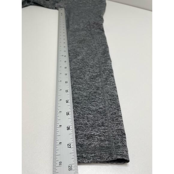 Avia High Waisted Active Yoga Leggings Pull On Stretch Heathered Gray Pocket XS - Picture 7 of 8
